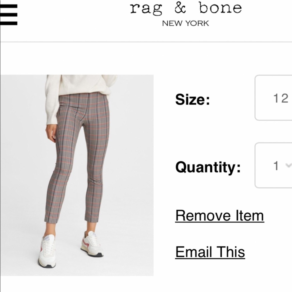Rag & Bone Women’s Pants